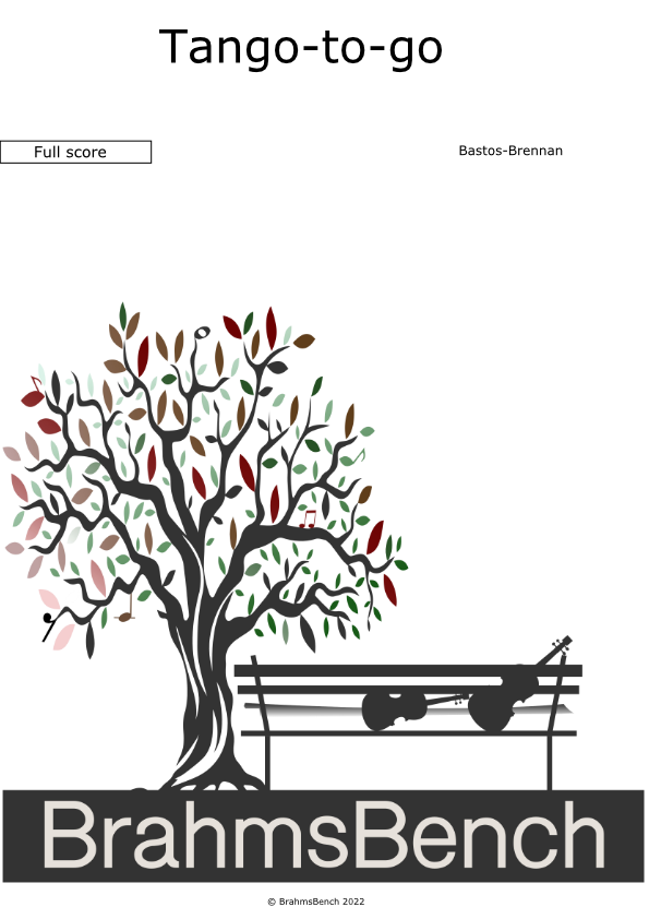 Tango-to-Go score cover